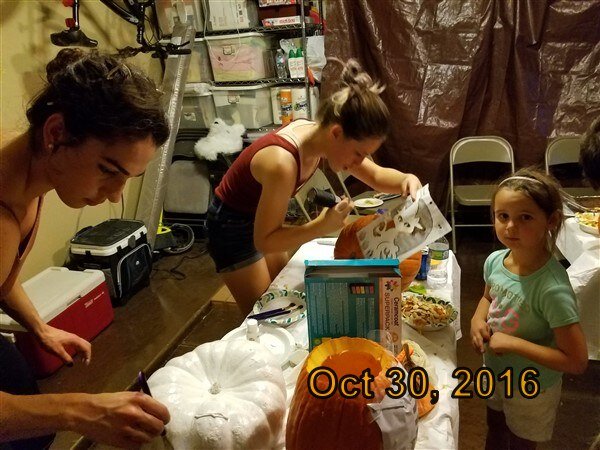 Pumpkin carving 2016